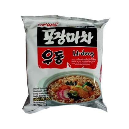 (卖光啦)韩国原产SAMYANG 三养海鲜乌冬面  120G