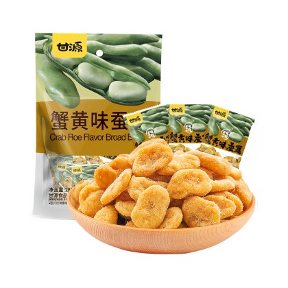 甘源酱汁牛肉味蚕豆  75G