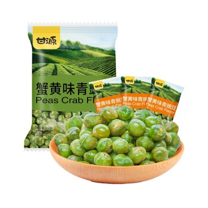 甘源蟹黄味青豌豆 75G