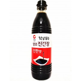 (卖光啦)韩国原产JIN 味极鲜酱油 840ML