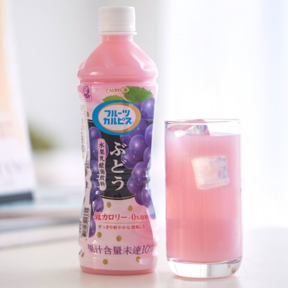 可尔必思水果乳酸菌饮料 葡萄口味 500ML