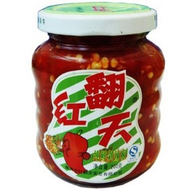 (卖光啦)红翻天纯鲜剁辣椒 200G 