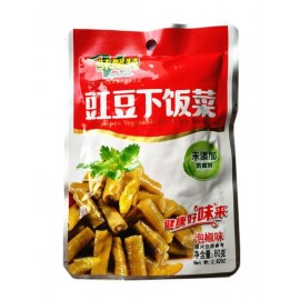 (卖光啦)味聚特豇豆下饭菜 泡椒味 80G