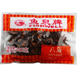 (卖光啦)鱼泉八角100G 