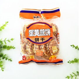 (卖光啦)米老头蛋黄煎饼饼干 原味 150G