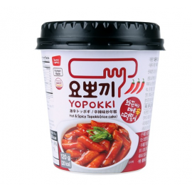 韩国热销YOPOKKI清真辣味炒年糕 3分钟微波速食杯装 140G