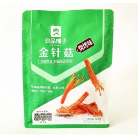 (卖光啦)良品铺子金针菇 烧烤味 188G