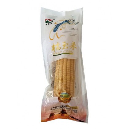 (卖光啦)绿色食品黄羊河 黄色 糯玉米（已熟）  250G