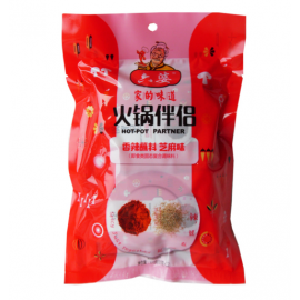 六婆火锅伴侣香辣蘸料 芝麻味 120G