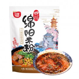 (卖光啦)白家陈记 四川绵阳米粉牛肉味 175G