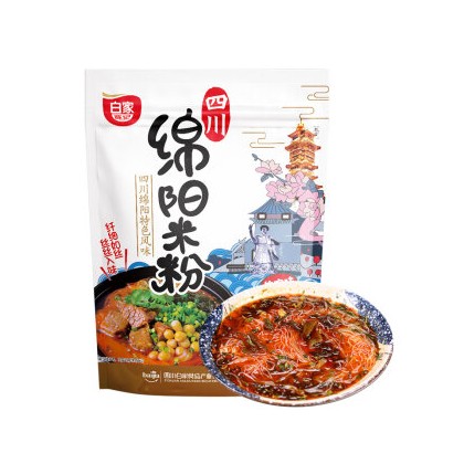 白家陈记 四川绵阳米粉牛肉味 175G