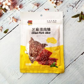 (卖光啦)回味芝麻 猪肉脯 50G