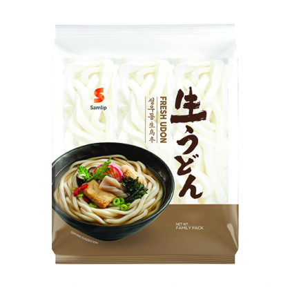 韩国原产SAMLIP生乌冬 乌冬面 200G×3袋入