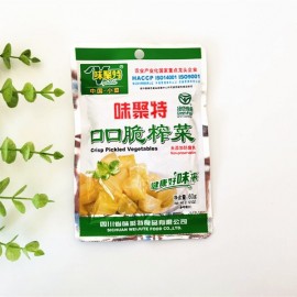 四川味聚特 口口脆榨菜  60G