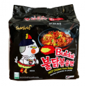 韩国原产三养SAMYANG特辣火鸡炒面五连包5*140G/HOT CHICKEN RAMEN-MULTI 