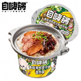 (卖光啦)自嗨锅自热锅 香菇滑鸡煲仔饭 260G