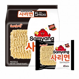 韩国原产SAMYANG三养火锅拉面 原味无酱料 110G×5包入