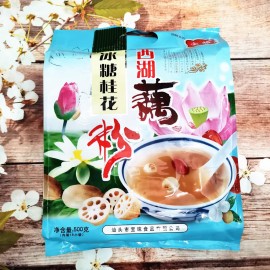 宝味西湖藕粉 冰糖桂花 内装16小袋 500G