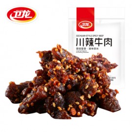 (卖光啦)卫龙川辣牛肉 100G