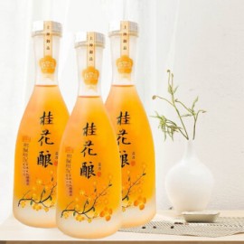 (卖光啦)红动上神御品 桂花酿露酒 9%VOL 375ML