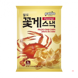 (卖光啦)韩国热销PALDO海地村 八道蟹虾片 50G