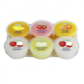 PUDDING AVEC NATA DE COCO (ASSORTI) COCON 480G (马来西亚COCON果冻布丁混合口味6枚装)