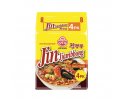 韩国热销OTTOGI JIN JJAMPONG RAMEN 不倒翁金螃蟹海鲜风味拉面 130GX4袋入 