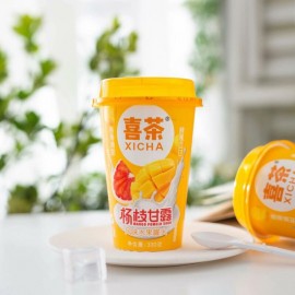 (卖光啦)喜茶杨枝甘露 风味水果罐头 330G