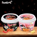 韩国热销SAMYANG 三养奶油辣鸡肉味即食年糕 碗装 179G