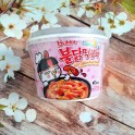 (卖光啦)韩国热销SAMYANG 三养奶油辣鸡肉味即食年糕 碗装 179G