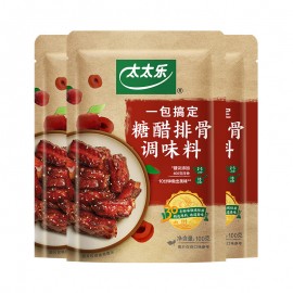 太太乐一包搞定 糖醋排骨调味料 100G