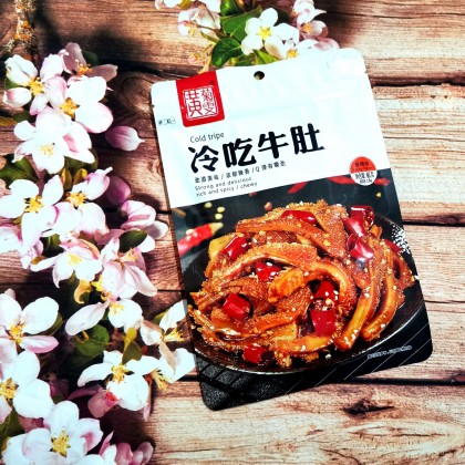 四川黄菊文冷吃牛肚 香辣味 60G