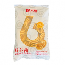 台湾六福锦花饼 伞饼 85G