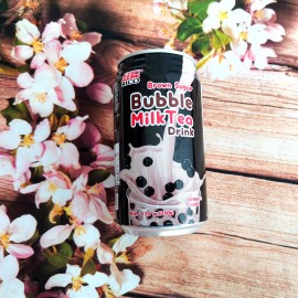 台湾RICO东乡珍珠奶茶饮料(黑糖风味) 340ML