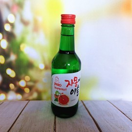 韩国销量第一 JINRO真露果味烧酒 西柚味 13%VOL  350ML