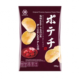 (卖光啦)日本KOIKEYA湖池屋薯片 甜酸梅风味 100G