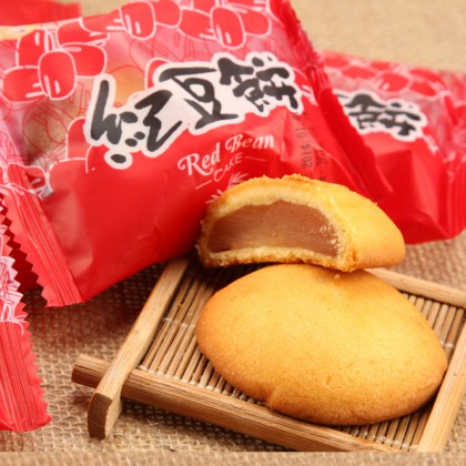 台湾红豆麻糬饼 240G