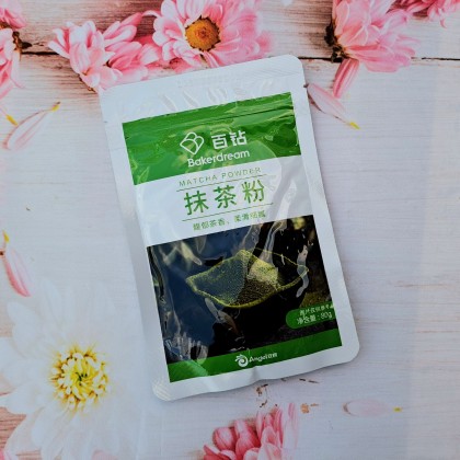 百钻抹茶粉 80G