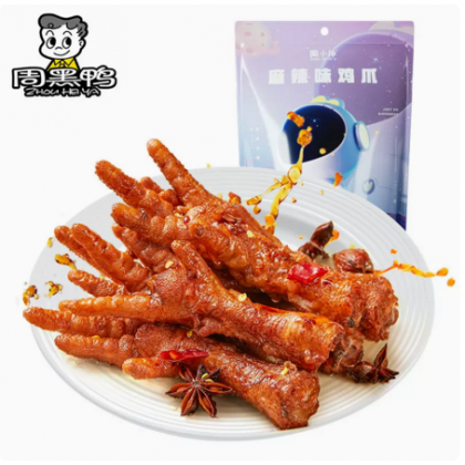 周黑鸭周小伴虎皮凤爪 麻辣味鸡爪 160G