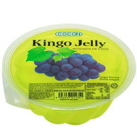 马来西亚热销KINGGO JERRY COCON 大杯葡萄果凍（含椰果）420G