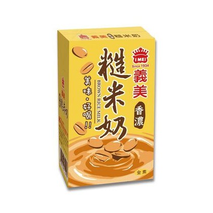 台湾义美 糙米奶 105ML