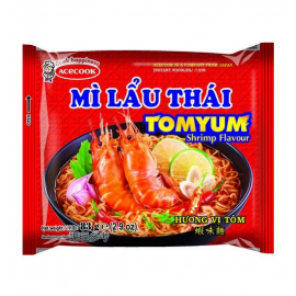 越南ACEOOK Mì Lẩu Thái 方便面 冬阴功虾味(酸辣虾汤) 83G