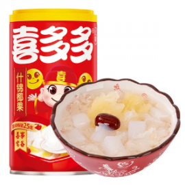 喜多多什锦椰果 370G