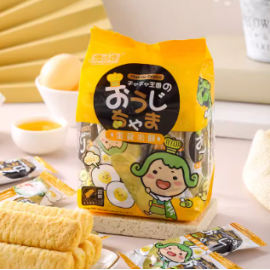 台湾雪之恋茶茶小王子谷物能量棒 蛋黄米饼 200G