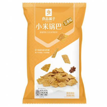 良品铺子小米锅巴 五香味 90G