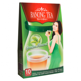 泰国热销RANONG草本纤体茶减肥茶 绿茶味 2Gx10小袋