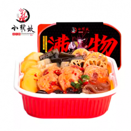 (卖光啦)小龙坎自热方便火锅 麻辣午餐肉版 390G