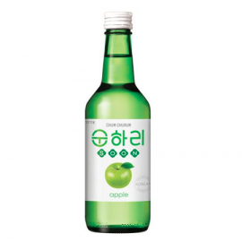 SOJU POMME CHUM CHURUM LOTTE 12%ALC 350ML(韩国LOTTE乐天初饮初乐烧酒苹果味12%VOL)