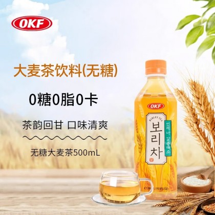 韩国销量第一OKF大麦茶 500ML