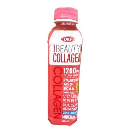 韩国销量第一OKF美容胶原蛋白有机芦荟饮 500ML